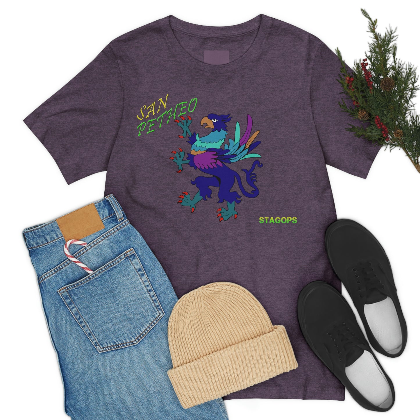 San Petheo "Quetzlgriff" Tee