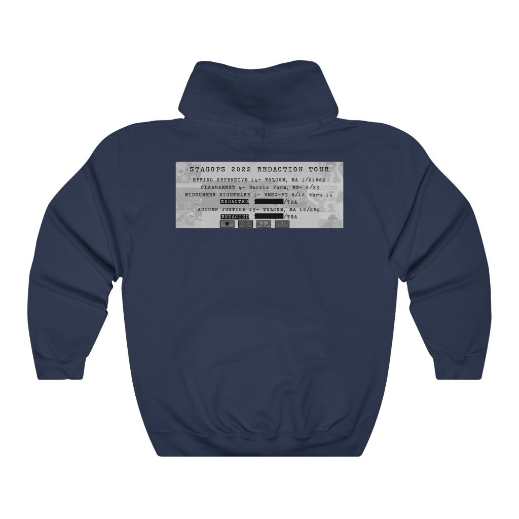 2022 REDACTED Tour hoodie