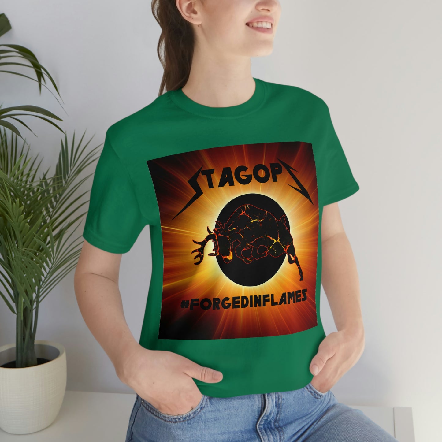 STAGOPS 2021 "Forged in Flames" double sided Tee