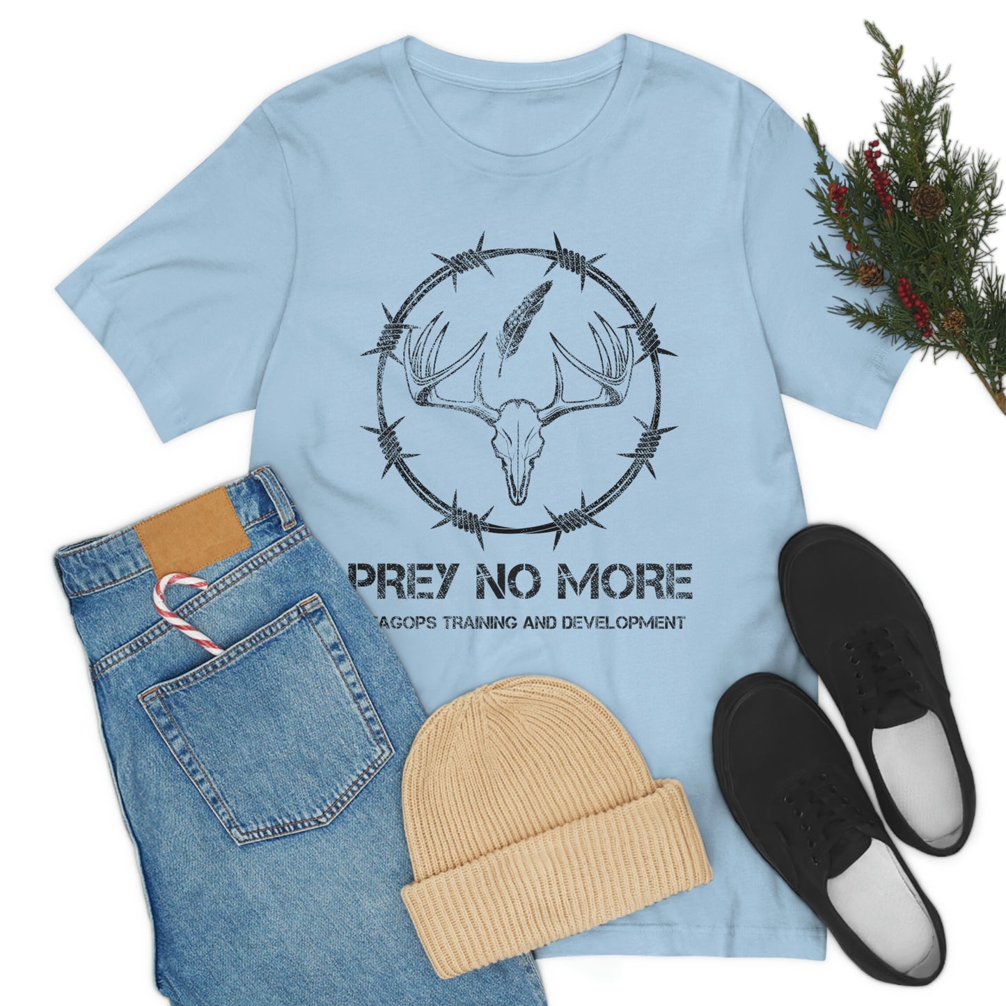 PREY NO MORE- T&D (v1, Distressed) Tee