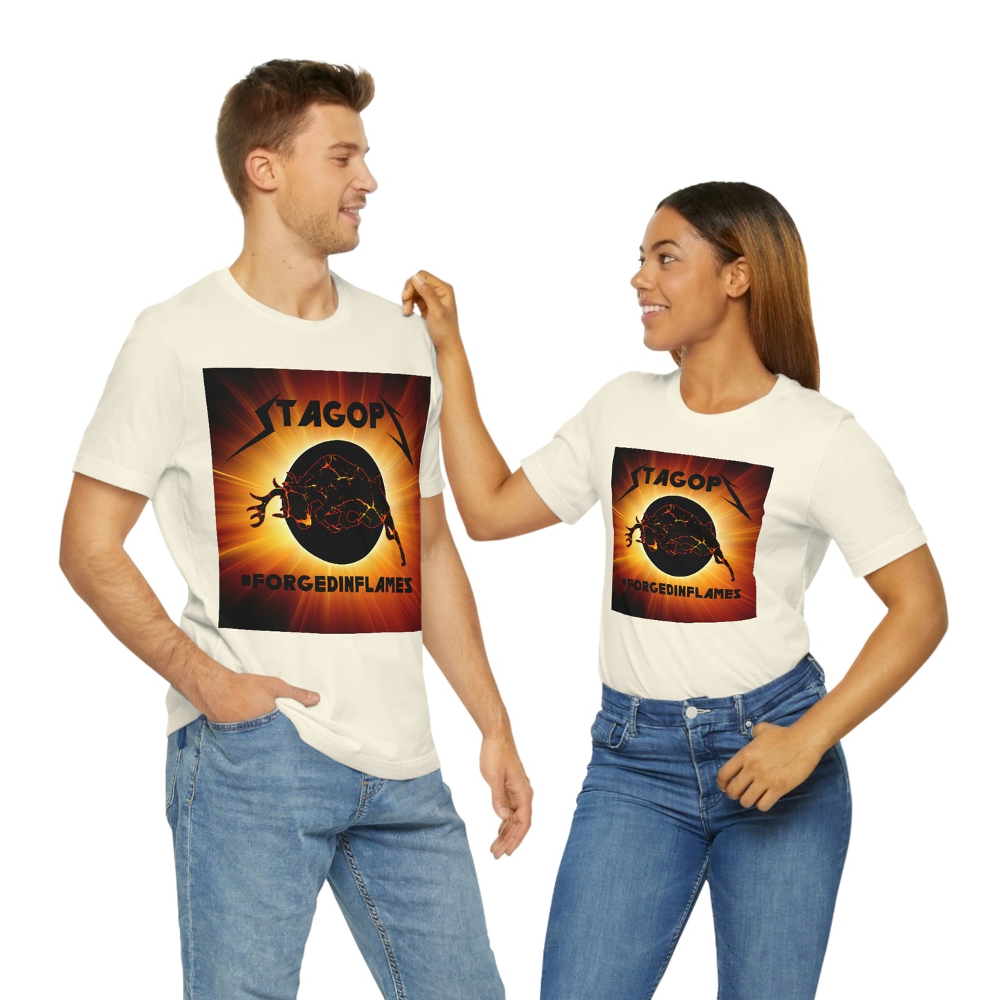 STAGOPS 2021 "Forged in Flames" double sided Tee