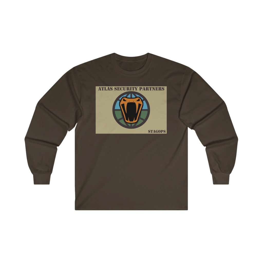 Atlas Strategic Partners Ultra Cotton Long Sleeve Tee