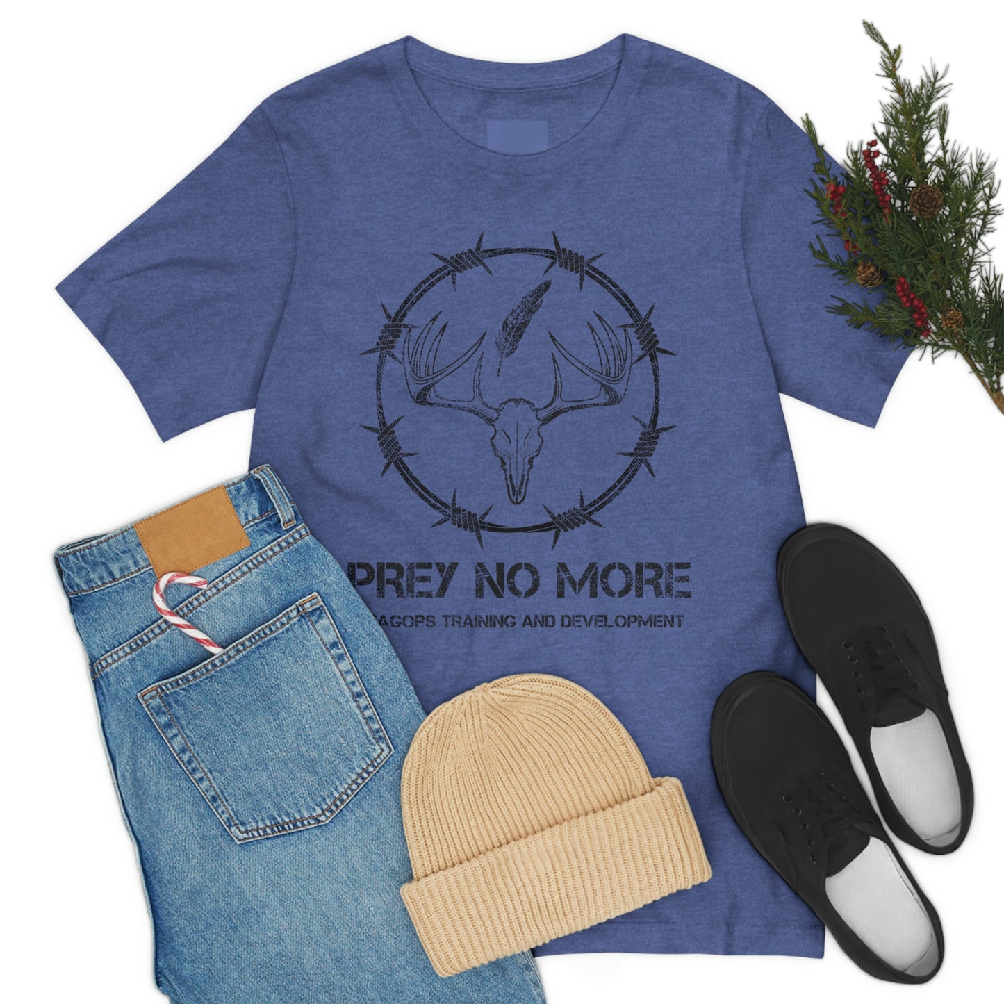 PREY NO MORE- T&D (v1, Distressed) Tee