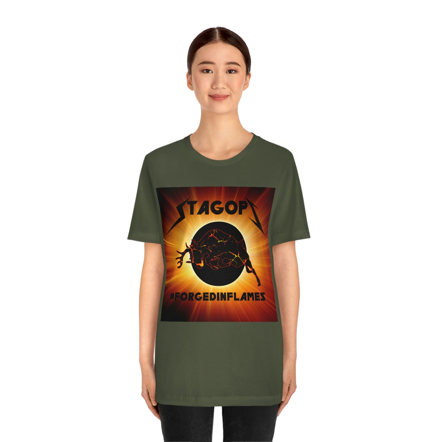 STAGOPS 2021 "Forged in Flames" double sided Tee