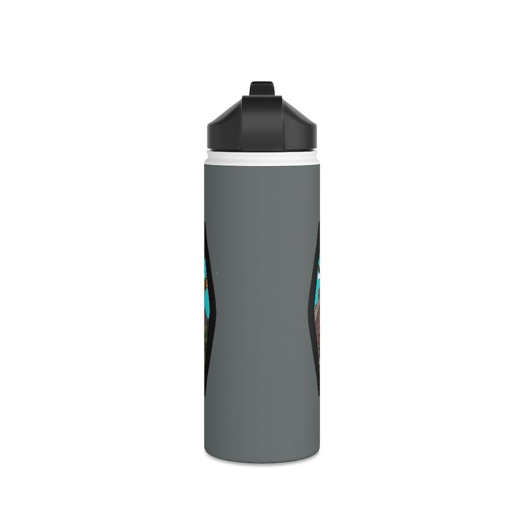 Stainless Steel Water Bottle, (sports lid)- SAN PETHEO