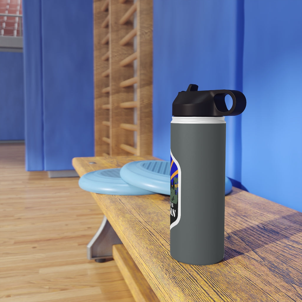 Stainless Steel Water Bottle, (sports lid)- AZERMENAJAN