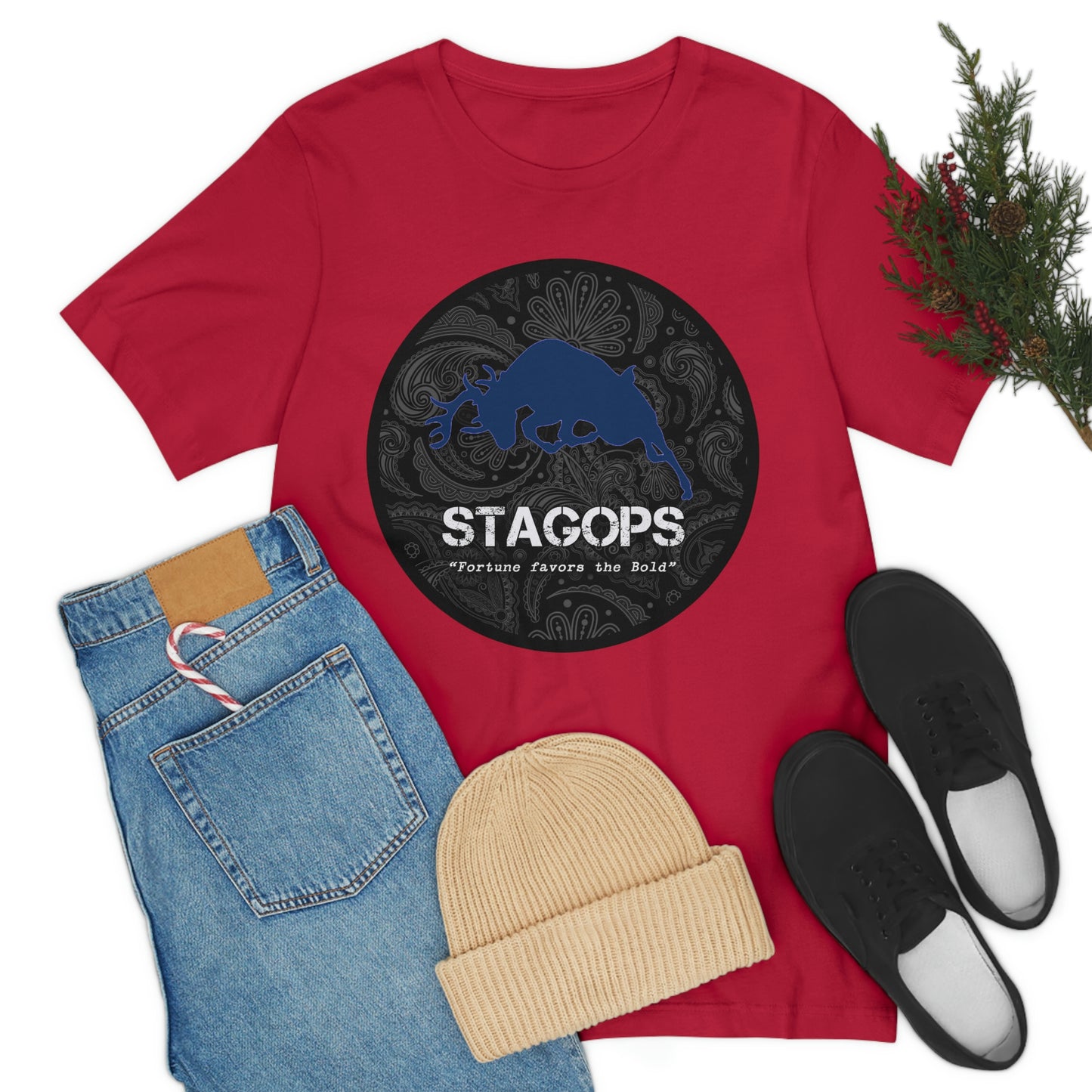 2015 STAGOPS "Fortune Favors the Bold" Tee