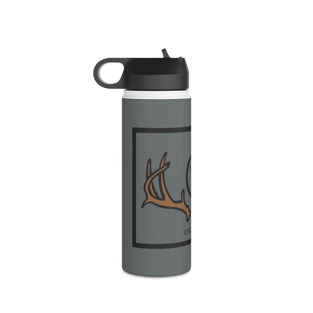 Stainless Steel Water Bottle, (sports lid)- FDX