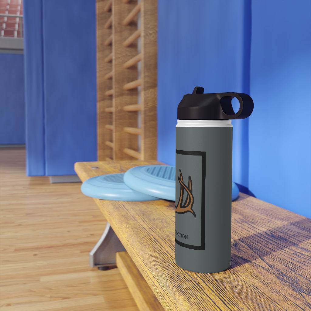 Stainless Steel Water Bottle, (sports lid)- STRATOPS