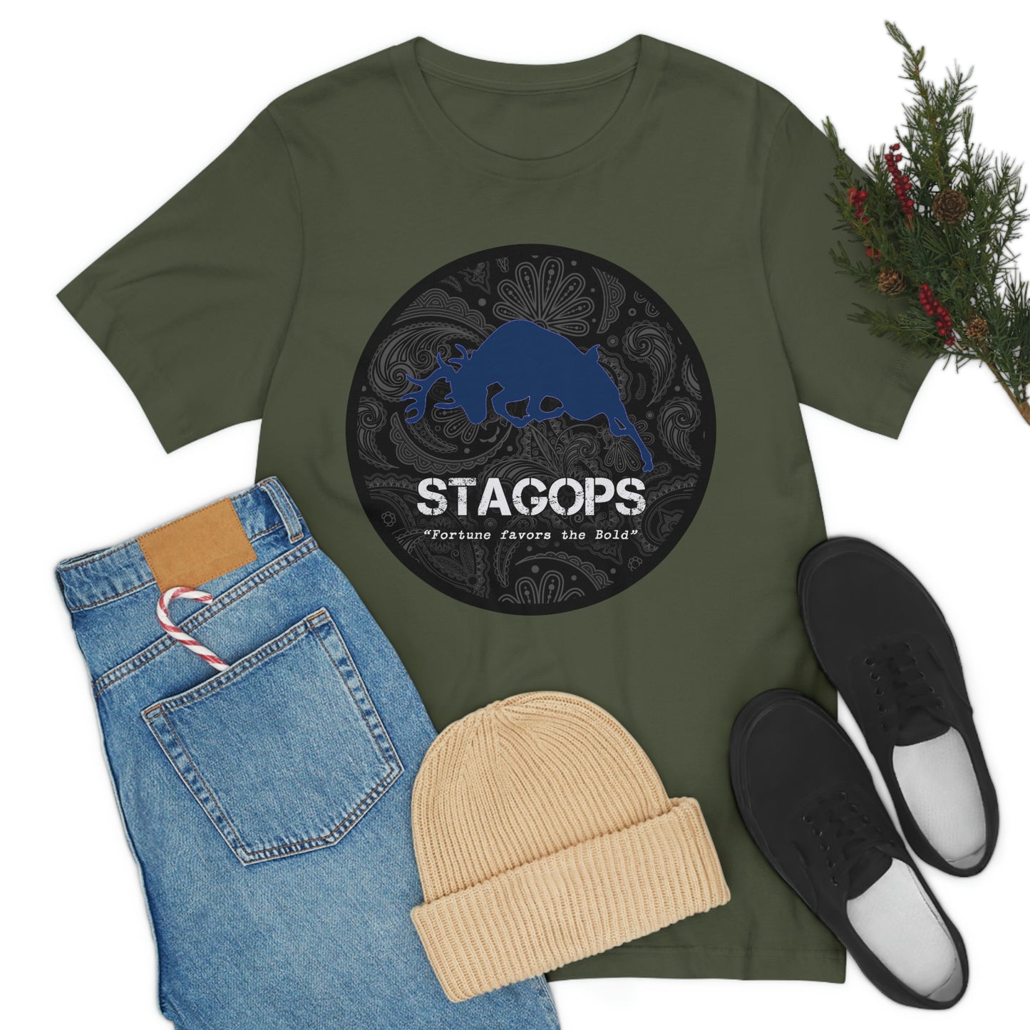 2015 STAGOPS "Fortune Favors the Bold" Tee