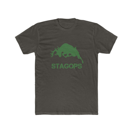 Classic logo (Green) Cotton Crew Tee