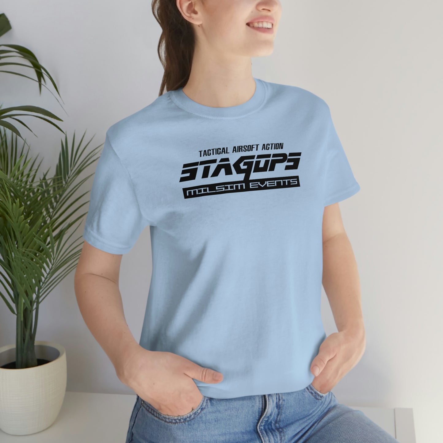 STAGOPS "MGS" vibe Tee- Black edition