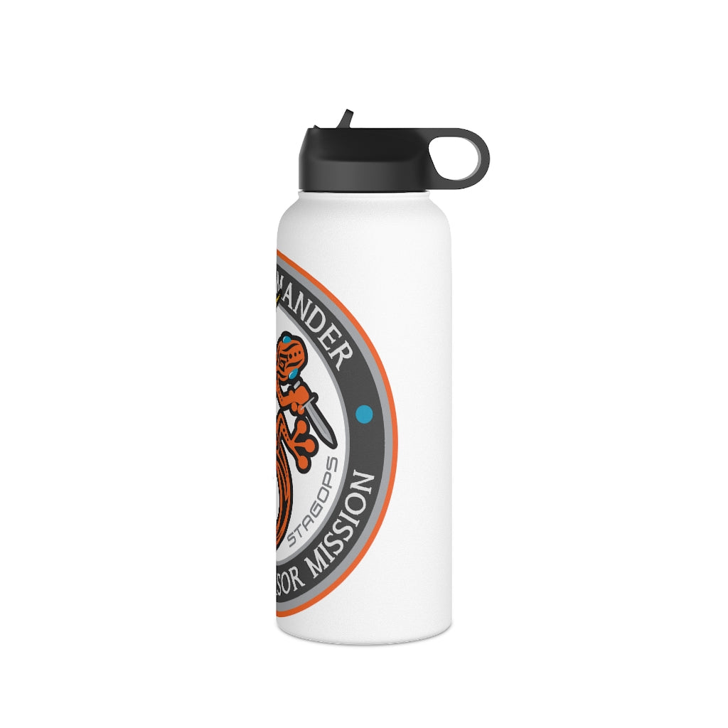 Stainless Steel Water Bottle, (sports lid)- AFO SALAMANDER