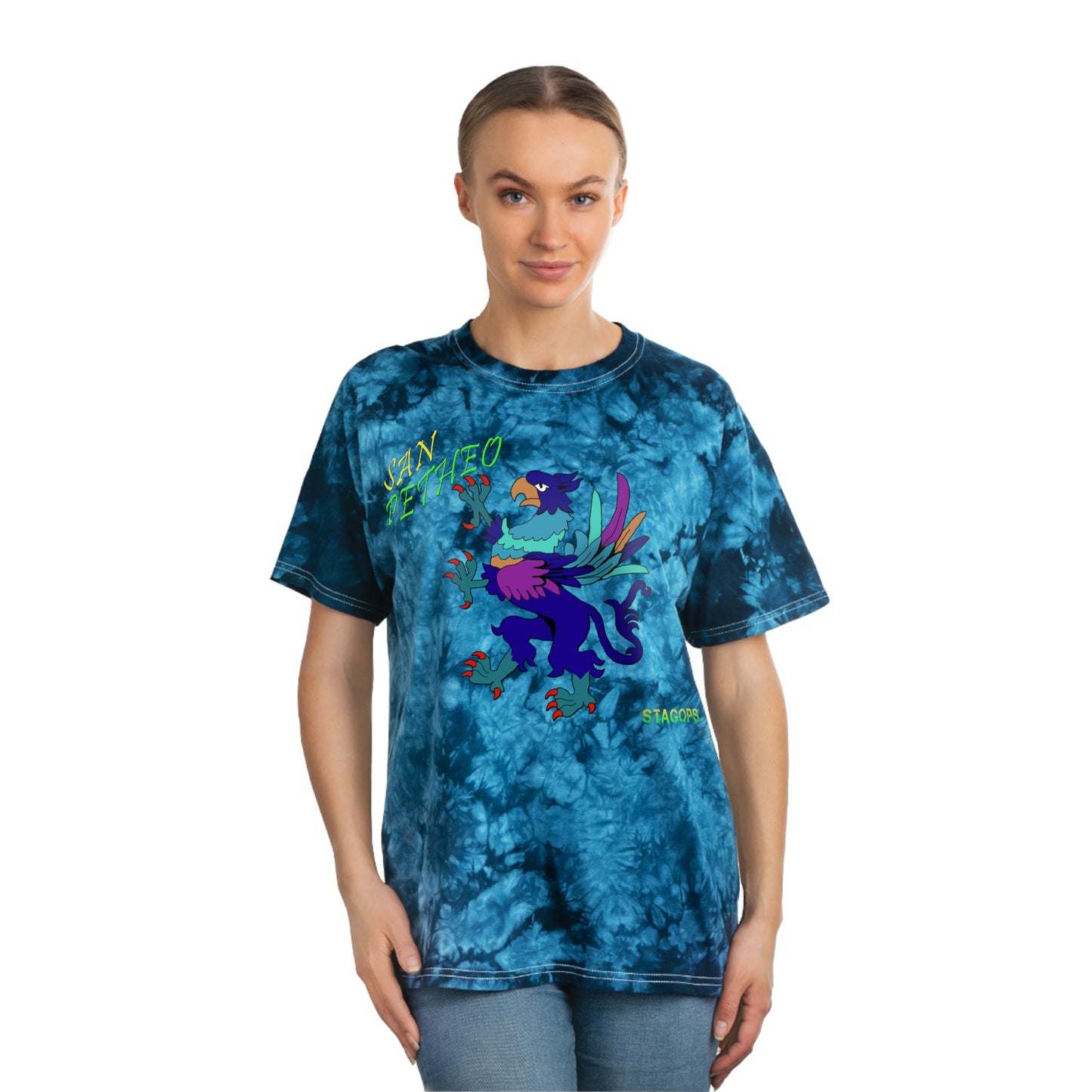 Quetzlgriff Tie-Dye Tee