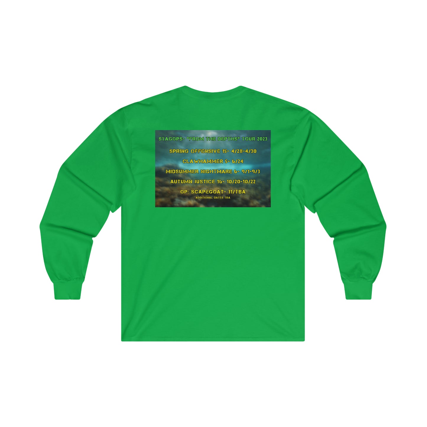 2023 From the Depths Tour (Double print) Ultra Cotton Long Sleeve Tee