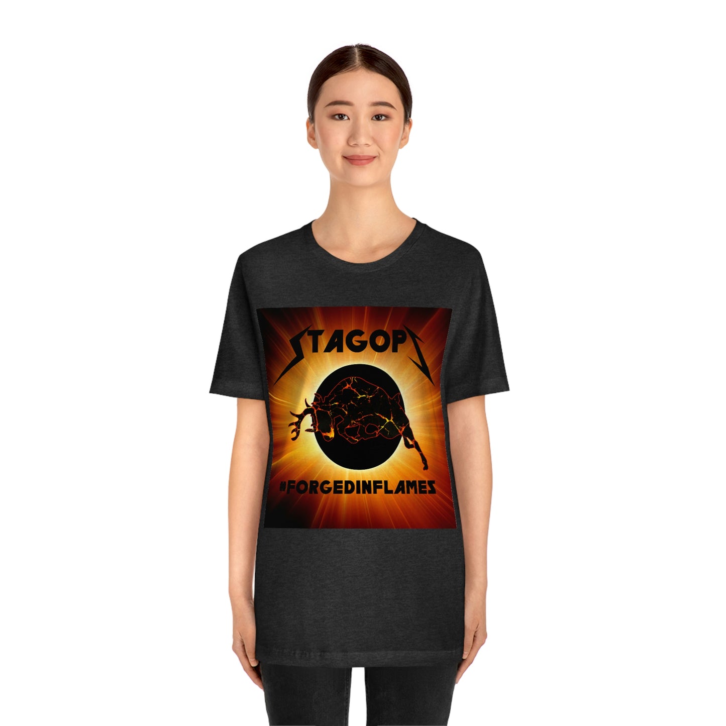 STAGOPS 2021 "Forged in Flames" double sided Tee