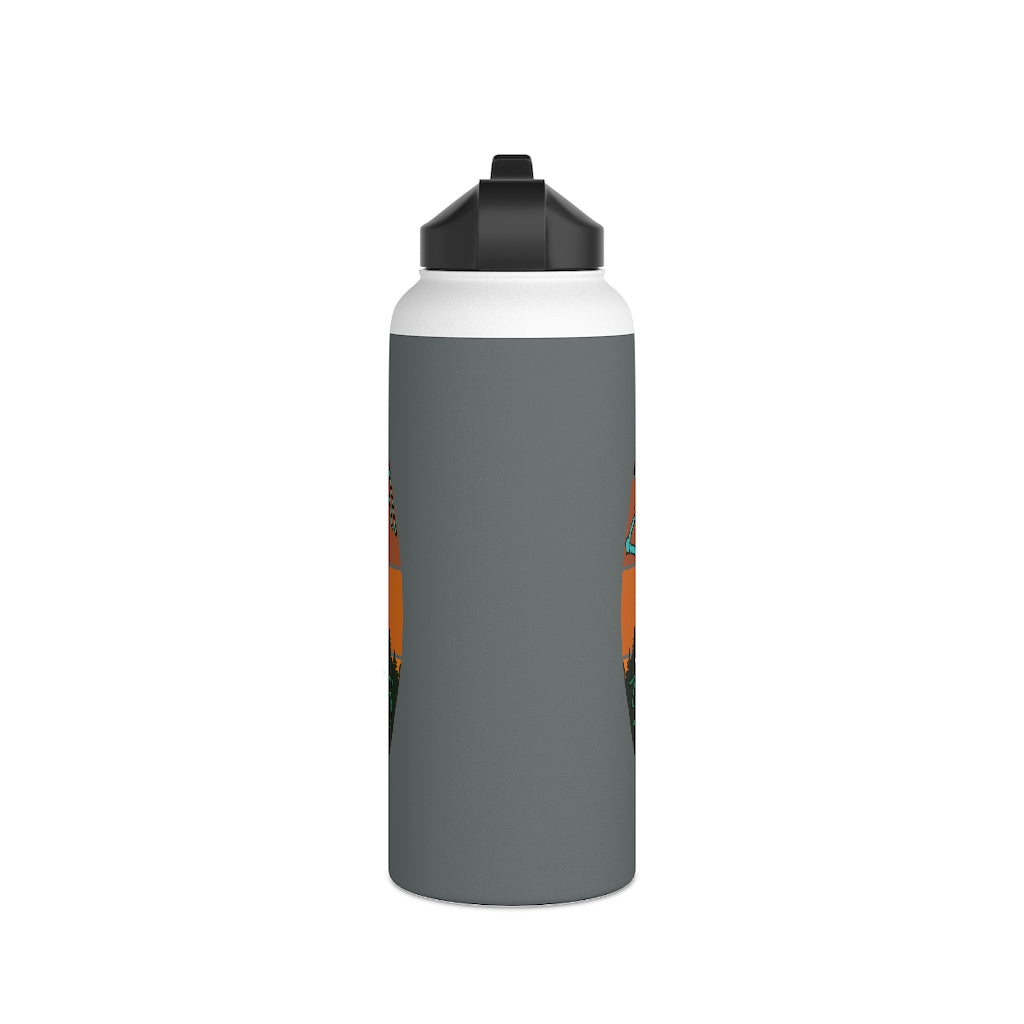 Stainless Steel Water Bottle, (sports lid)- NAMASTE MOTHERF#%^ERS