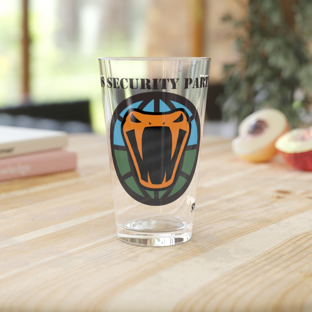 ASP logo Pint Glass, 16oz