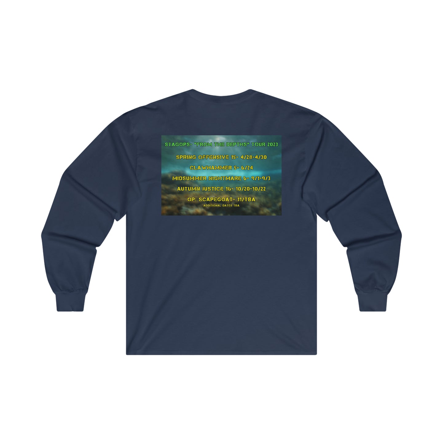 2023 From the Depths Tour (Double print) Ultra Cotton Long Sleeve Tee