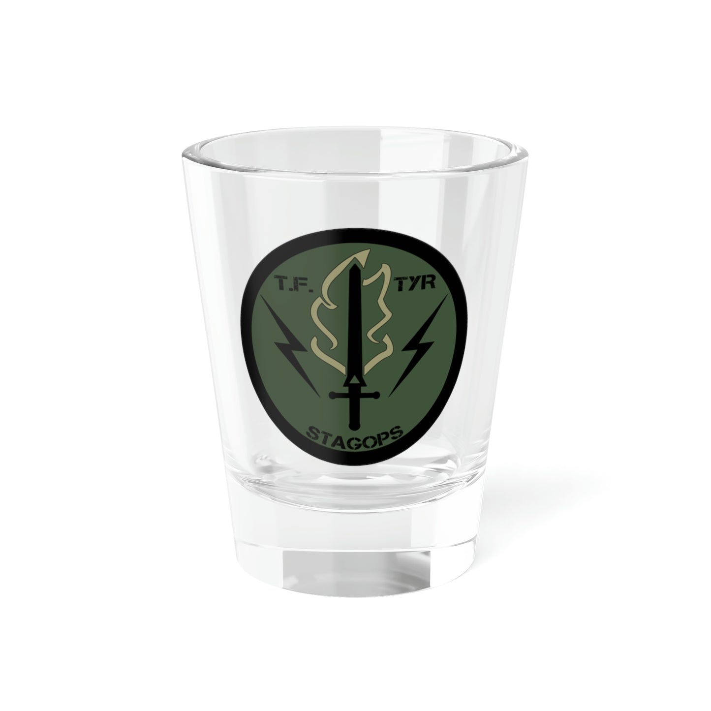 Task force: TYR Shot Glass, 1.5oz