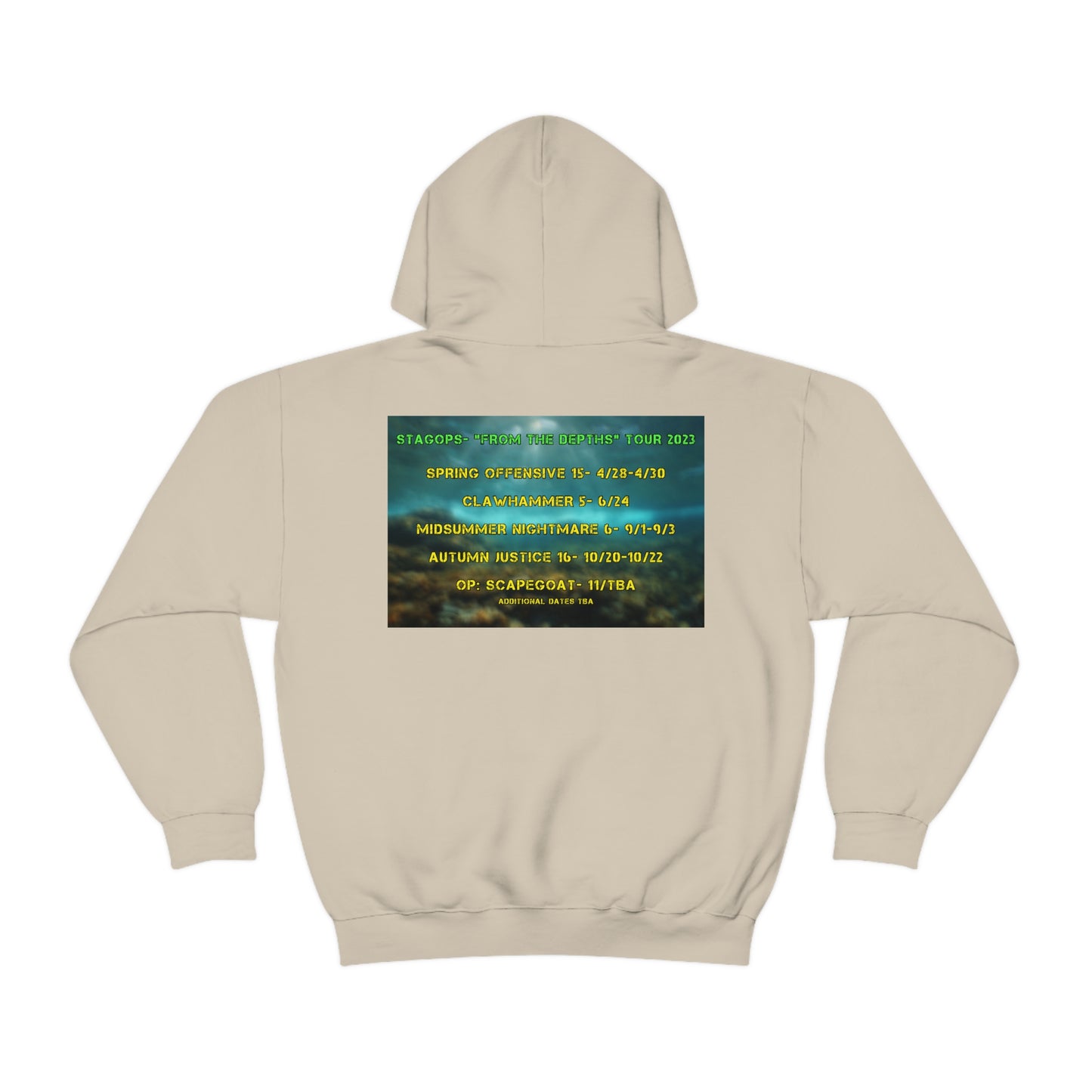 2023 FROM THE DEPTHS Tour hoodie