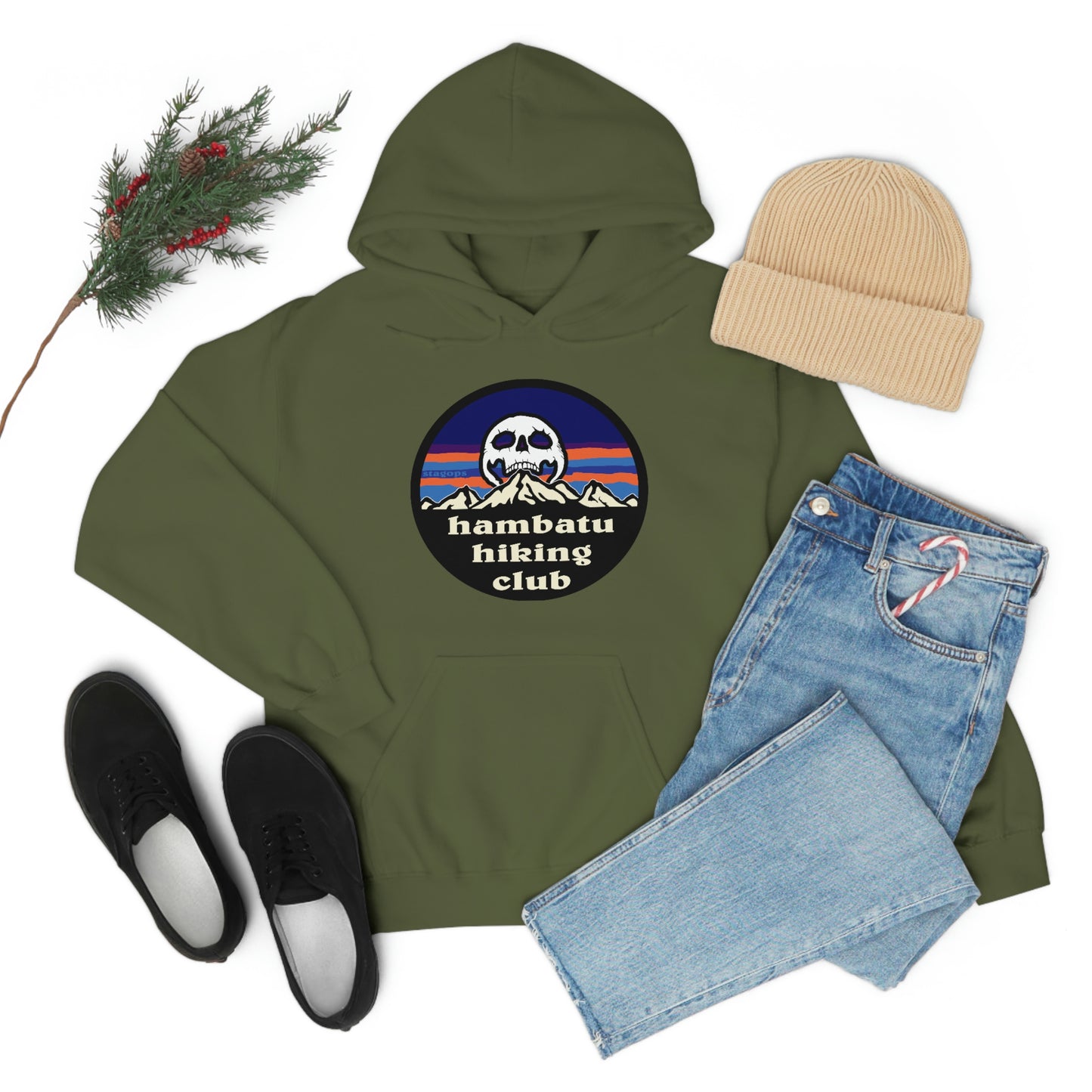 Exclusive Hambatu Hiking Club Hoodie