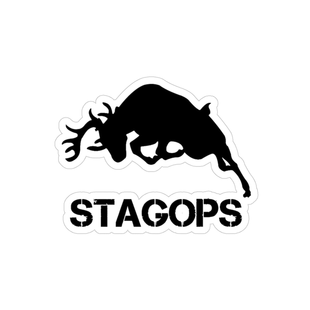 Blackout STAGOPS Transparent Outdoor Sticker