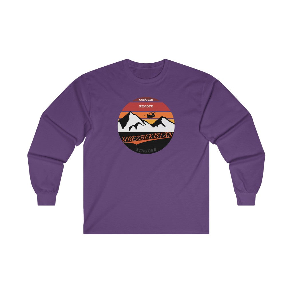 STAGOVERSE: Ubezbekistan Ultra Cotton Long Sleeve Tee