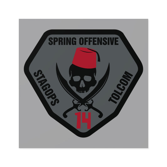 Spring Offensive 14 Stickers, Indoor\Outdoor