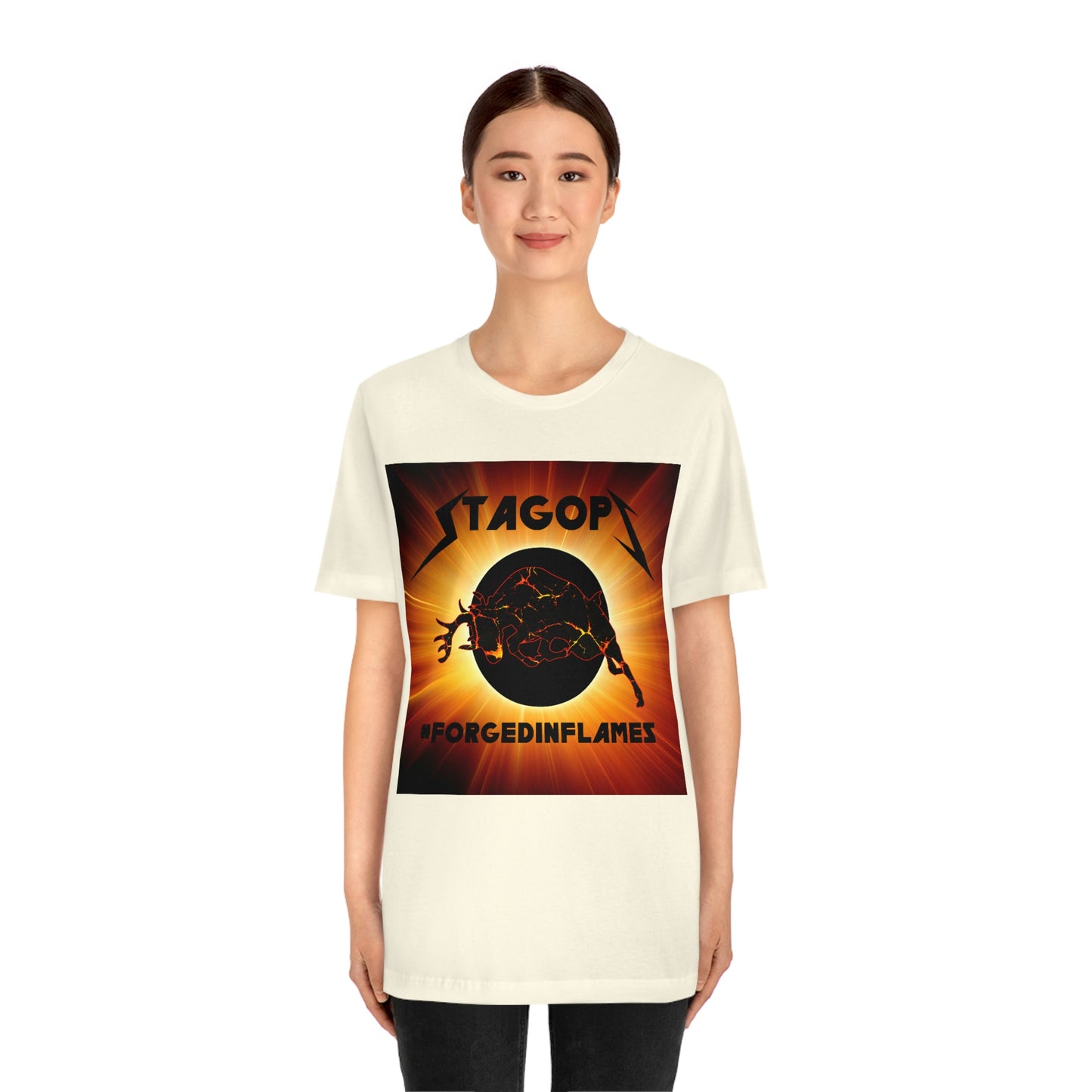 STAGOPS 2021 "Forged in Flames" double sided Tee