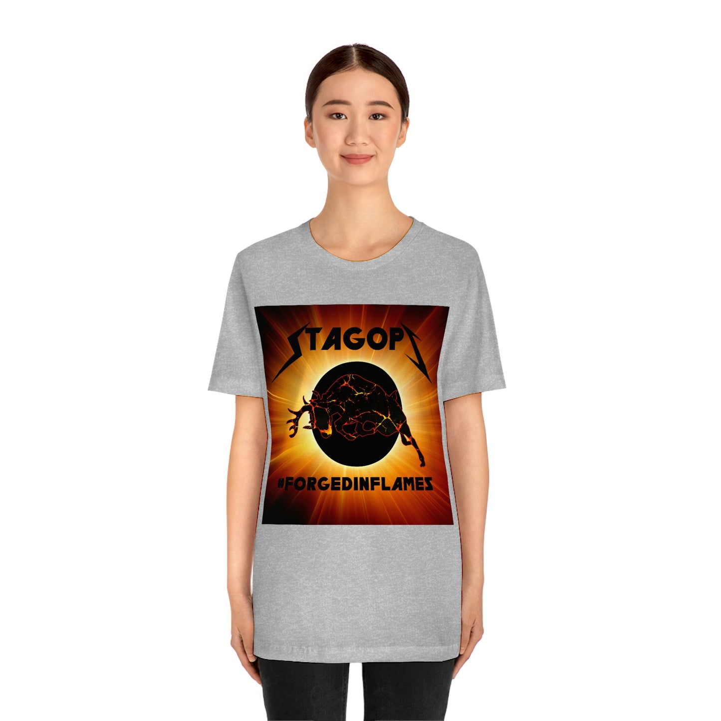 STAGOPS 2021 "Forged in Flames" double sided Tee