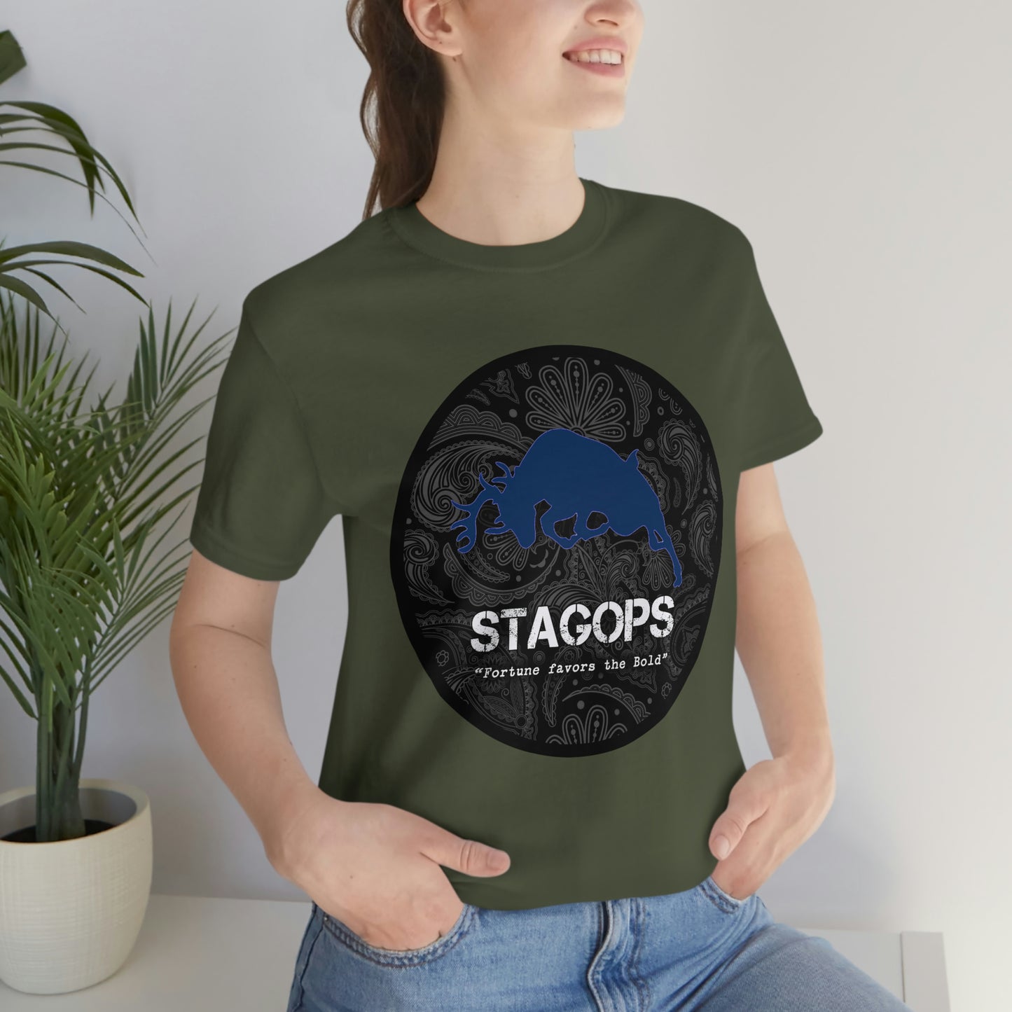 2015 STAGOPS "Fortune Favors the Bold" Tee