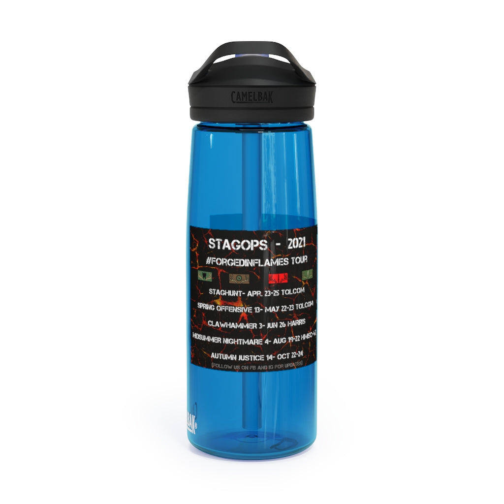 STAGOPS 2021 "Forged in Flames" CamelBak Water Bottle, 25oz