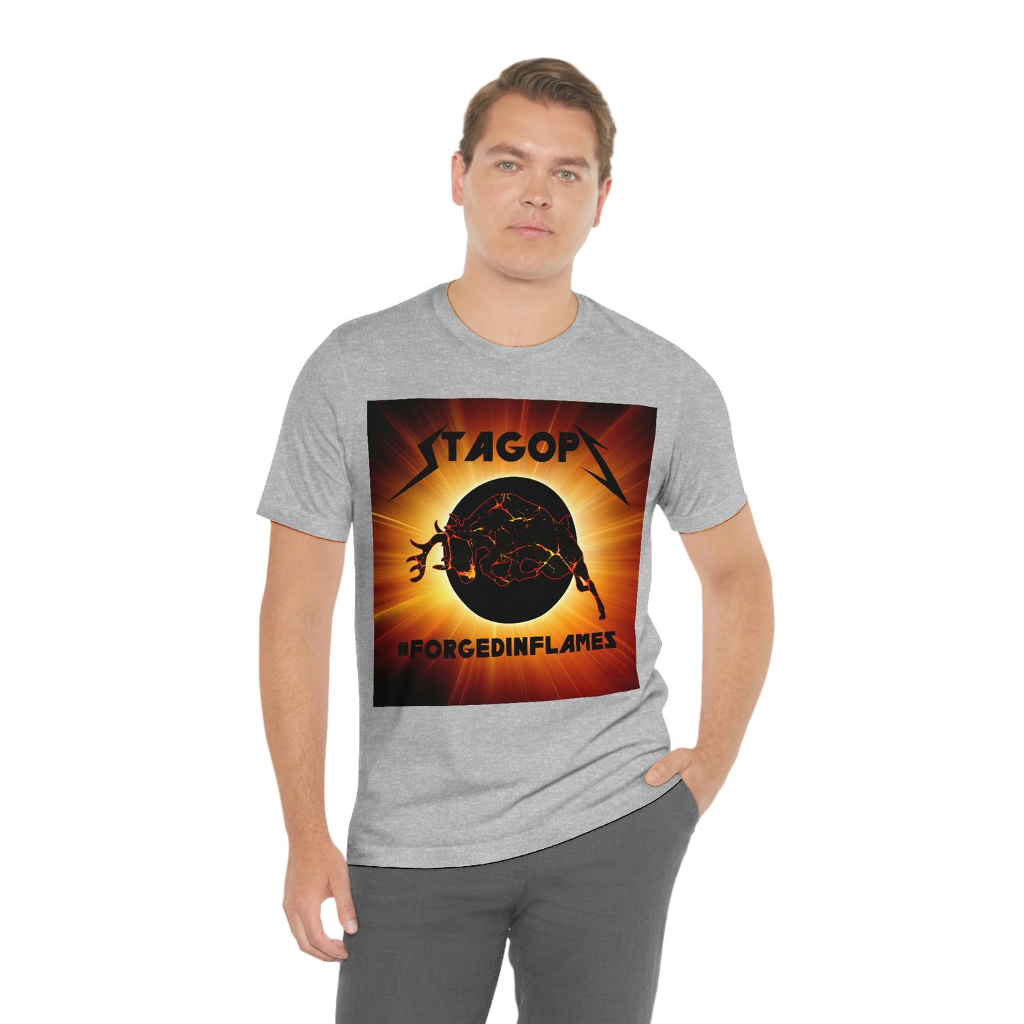 STAGOPS 2021 "Forged in Flames" double sided Tee