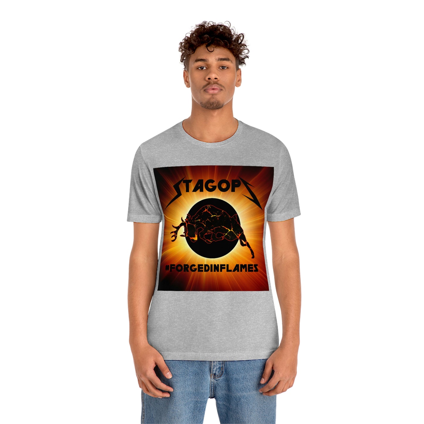 STAGOPS 2021 "Forged in Flames" double sided Tee