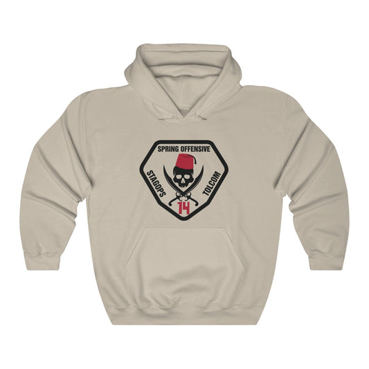 Spring Offensive 14 (clear center) Hoodie