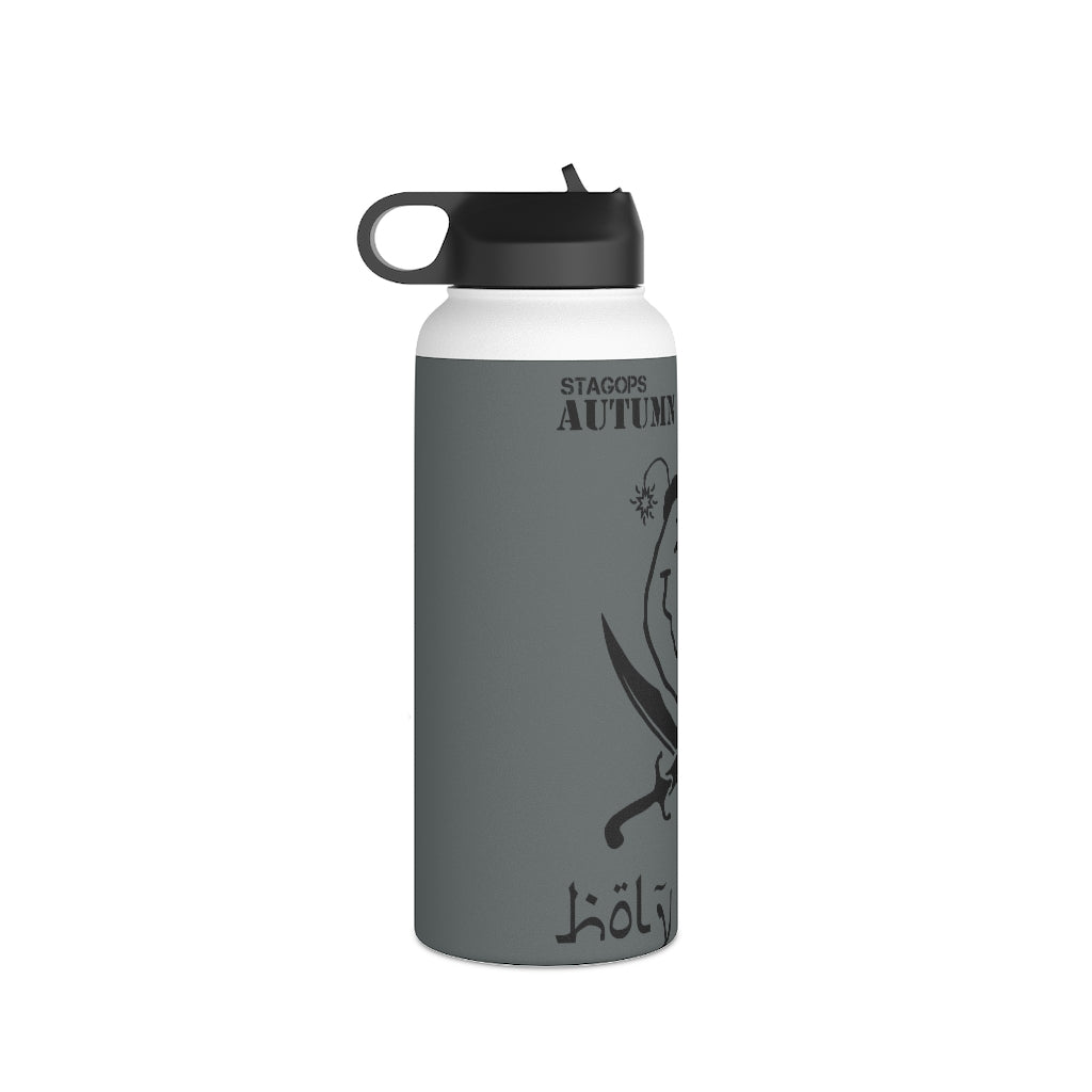 Autumn Justice 15 Stainless Steel Water Bottle, (sports lid)