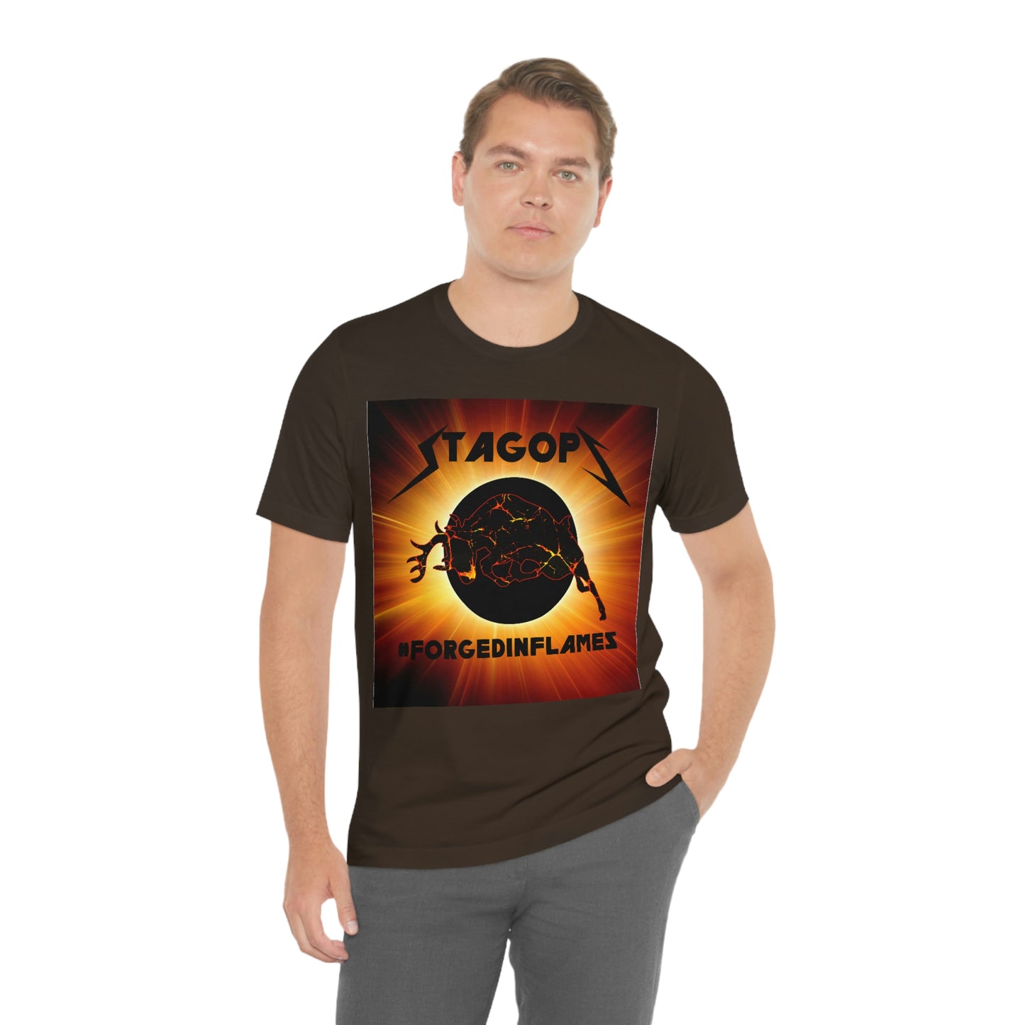 STAGOPS 2021 "Forged in Flames" double sided Tee