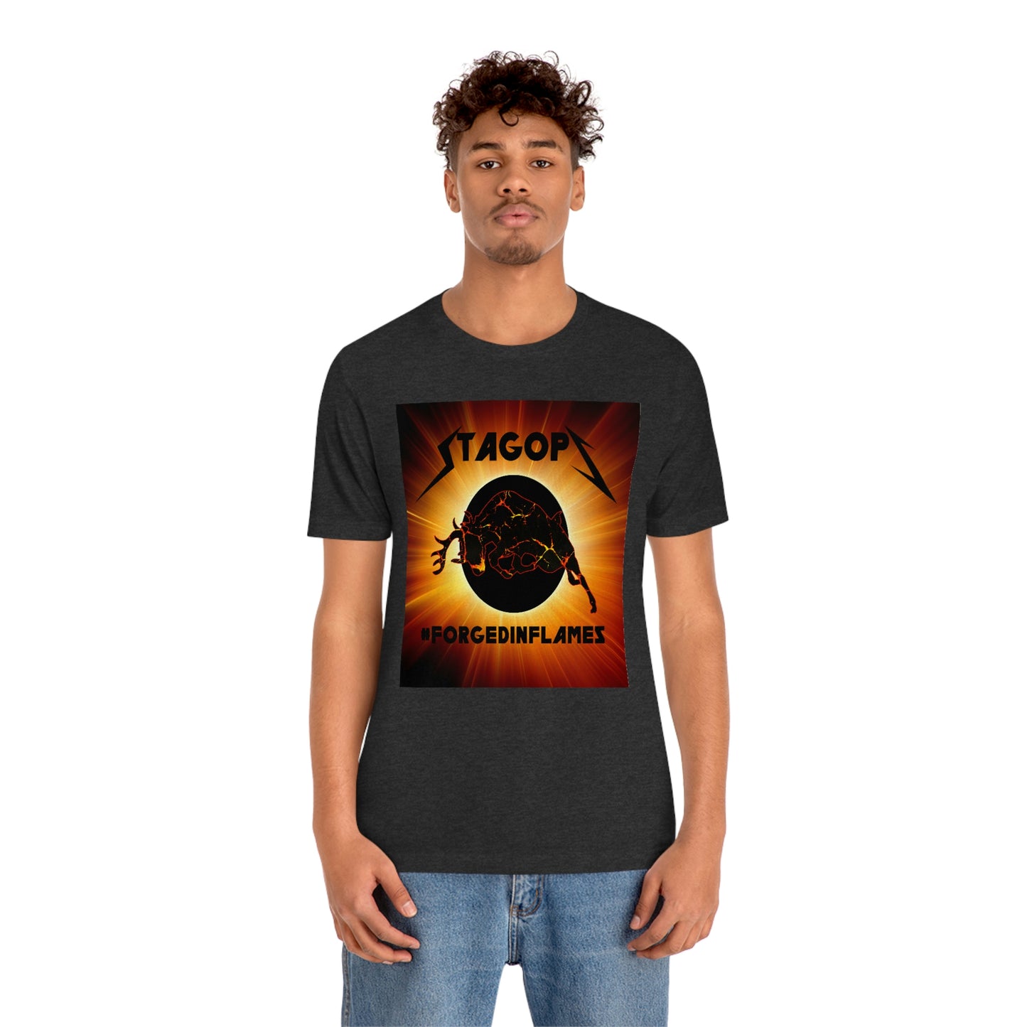 STAGOPS 2021 "Forged in Flames" double sided Tee