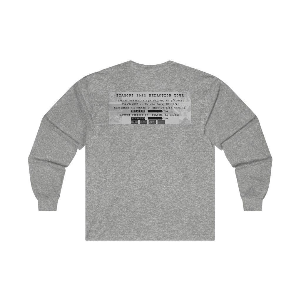 2022 REDACTED Tour Ultra Cotton Long Sleeve Tee