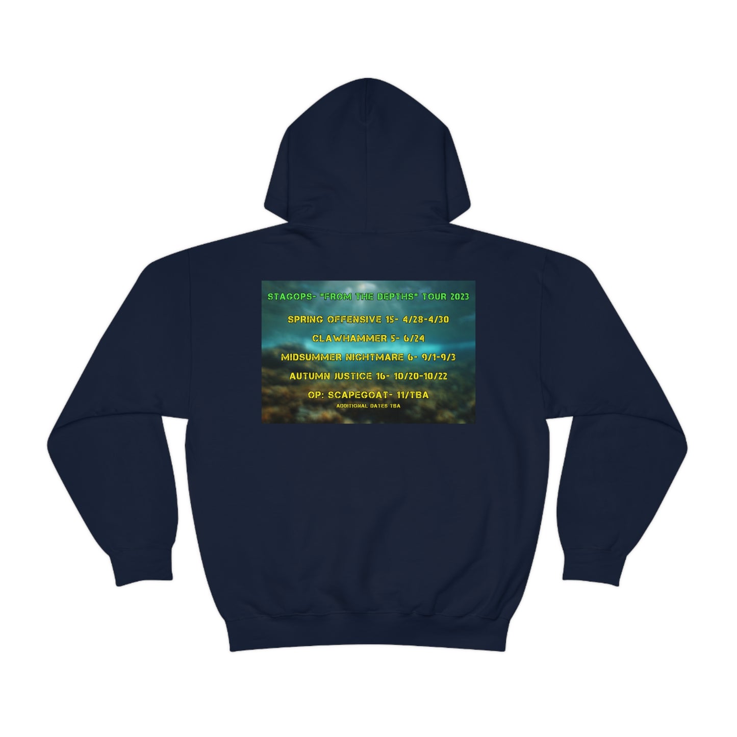 2023 FROM THE DEPTHS Tour hoodie