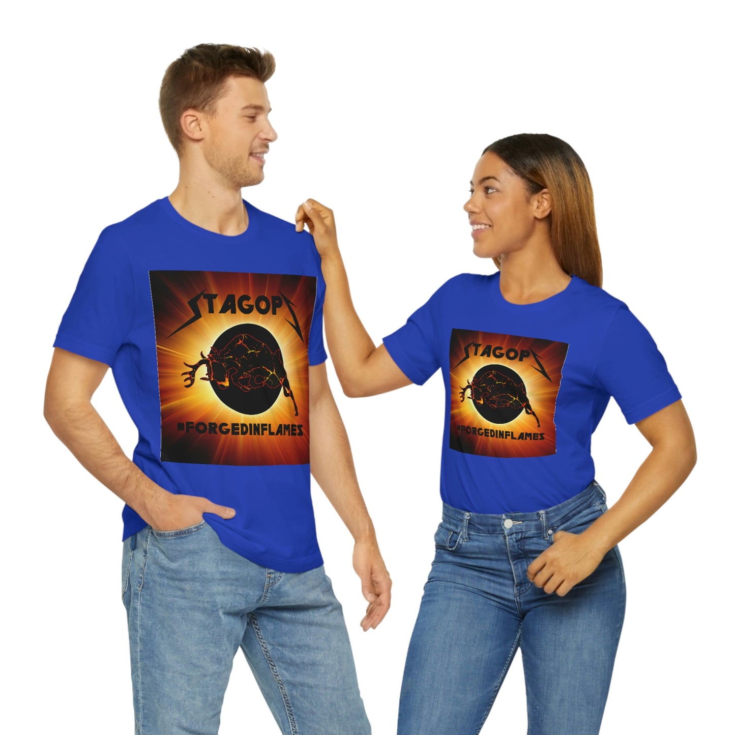 STAGOPS 2021 "Forged in Flames" double sided Tee