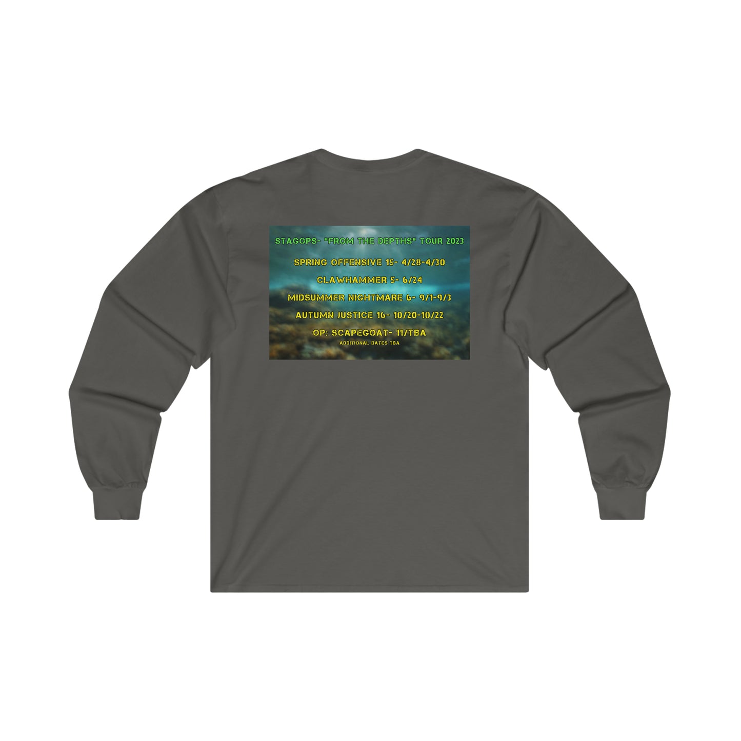 2023 From the Depths Tour (Double print) Ultra Cotton Long Sleeve Tee