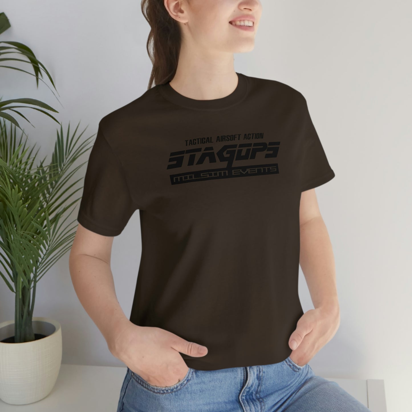 STAGOPS "MGS" vibe Tee- Black edition