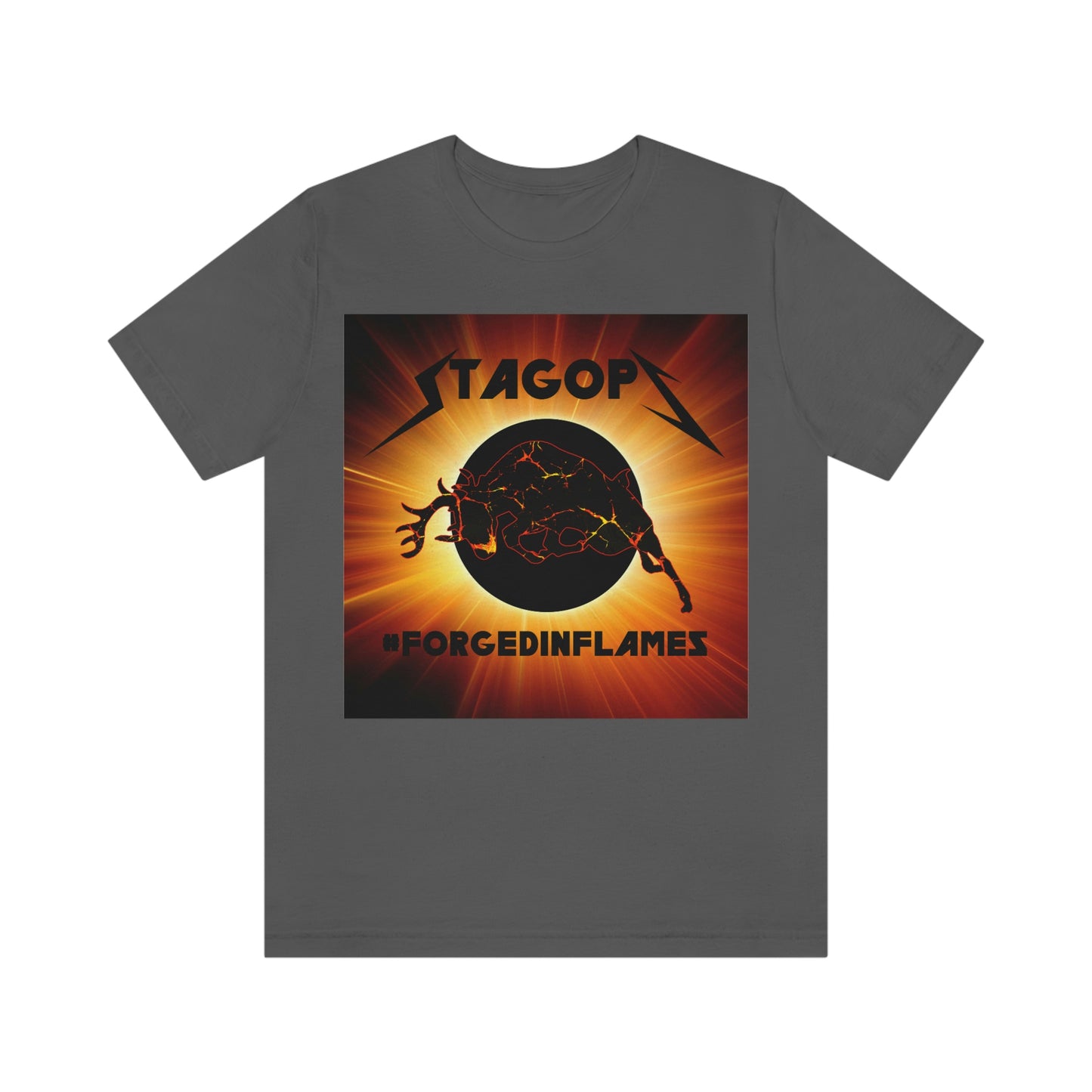 STAGOPS 2021 "Forged in Flames" double sided Tee