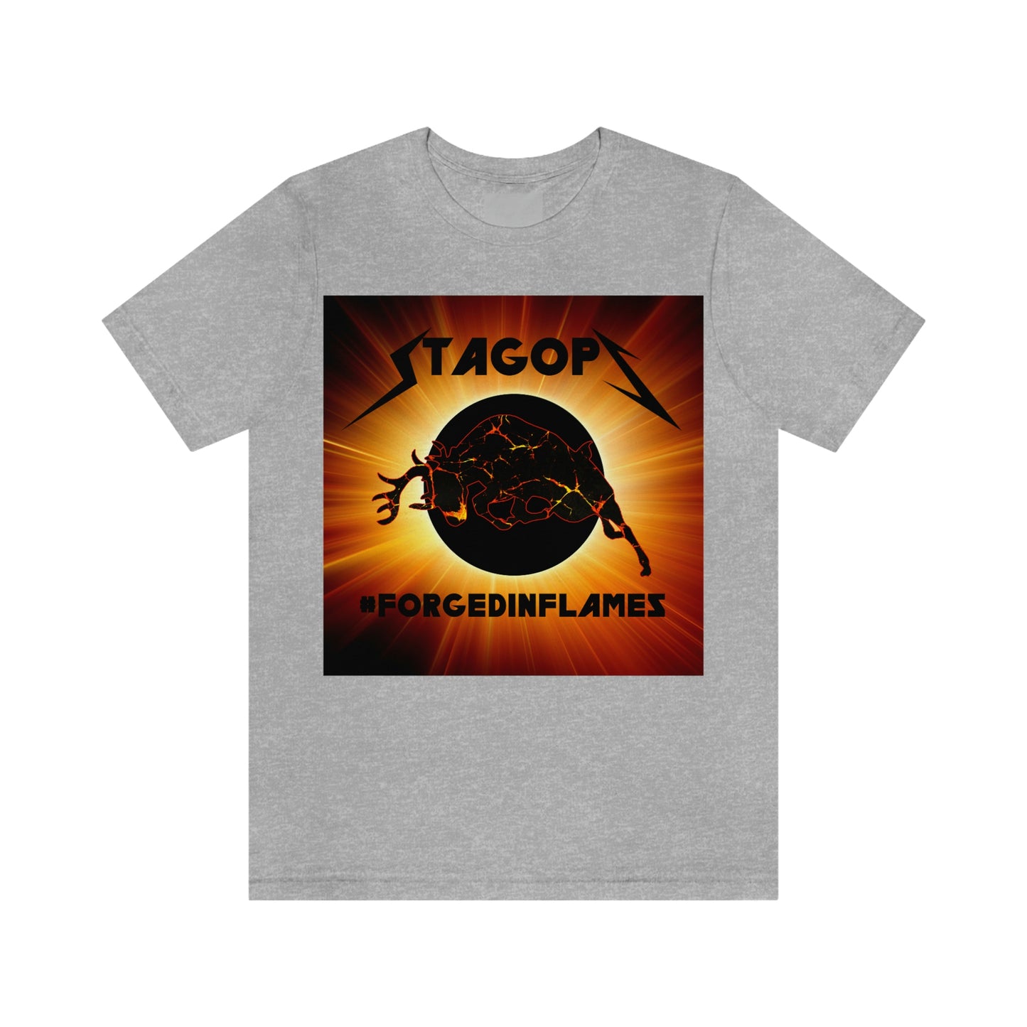 STAGOPS 2021 "Forged in Flames" double sided Tee