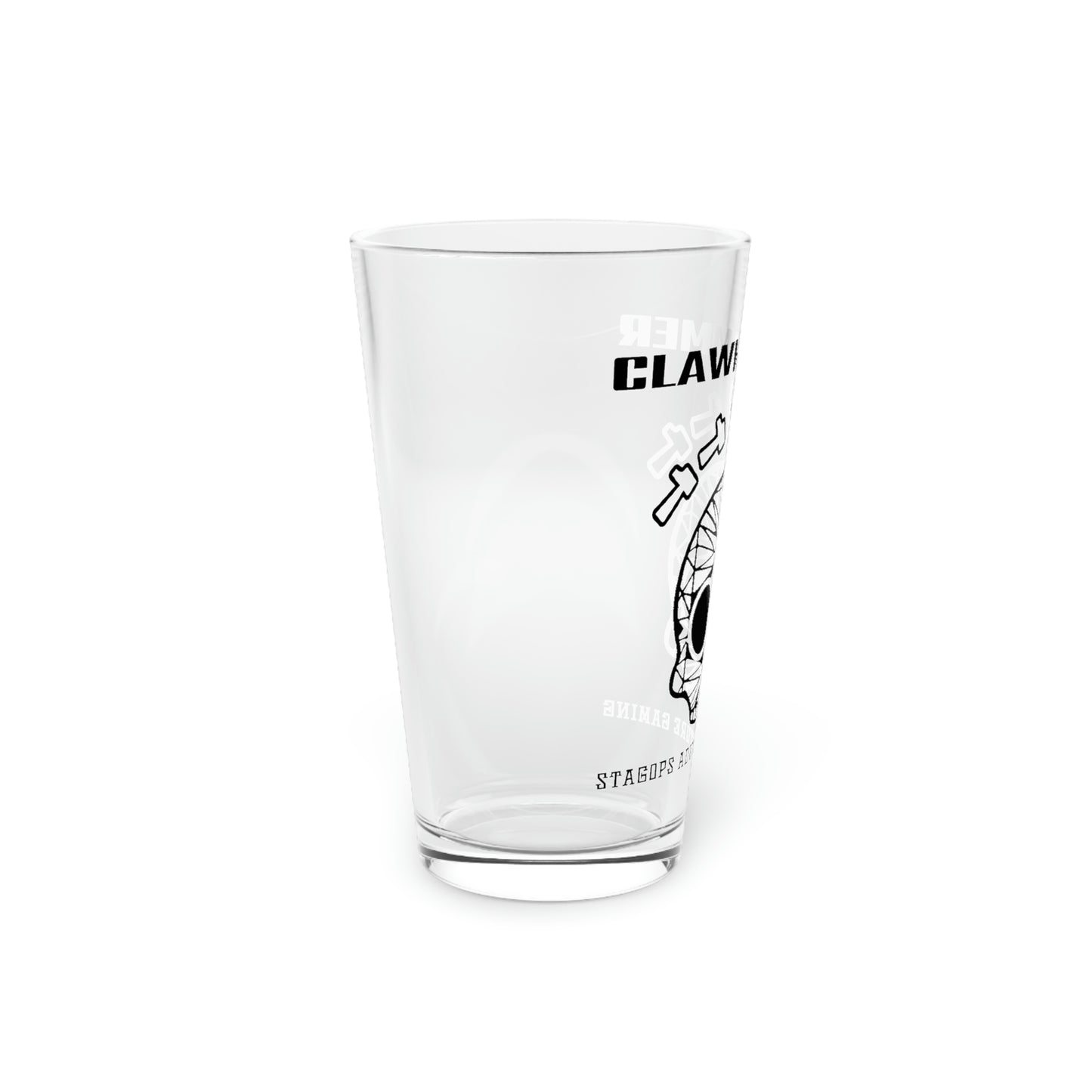 Clawhammer 5 Pint Glass, 16oz