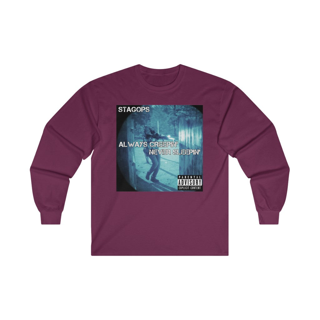 Album cover #2 CREEPIN Ultra Cotton Long Sleeve Tee