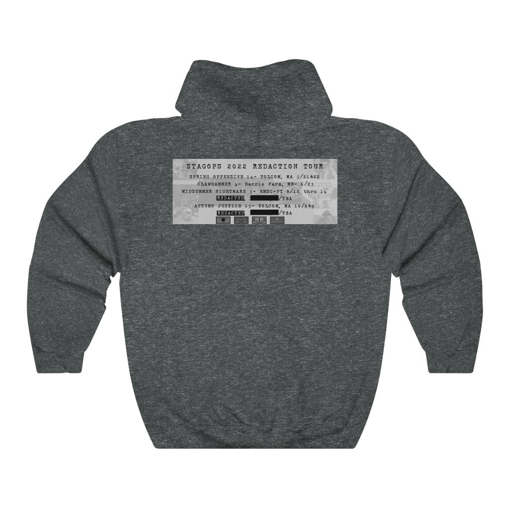 2022 REDACTED Tour hoodie