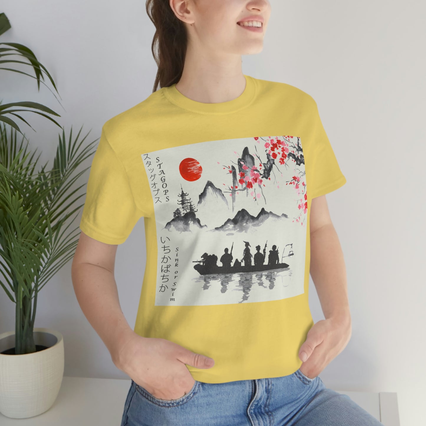 Sink or Swim, Cherry Blossom edition Tee